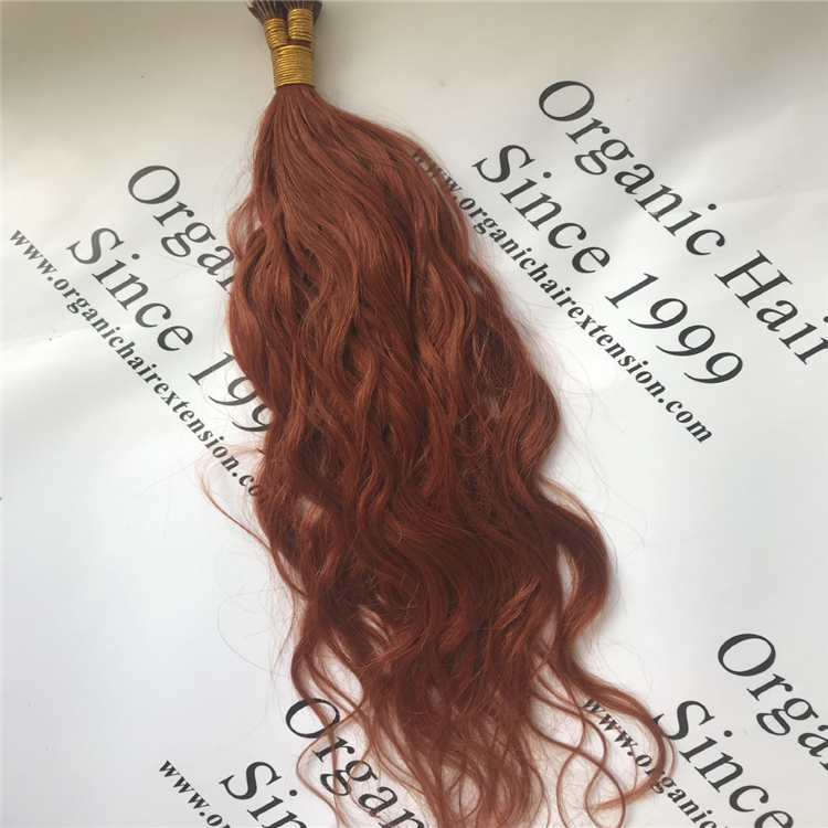Top quality product Full cuticle hair extensions:natural wave nano ring hair H55